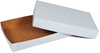 A Picture of product 718-102 Box.  2-Piece Box. 17" x 11" x 2-1/2".  Can be used as a Bakery Box or Garment Box, 200/Case