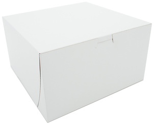 Bakery Box.  1-Piece, Tuck Top.  9" x 9" x 5", 100/Case