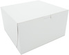 A Picture of product 971-907 Bakery Box.  1-Piece, Tuck Top.  9" x 9" x 5", 100/Case