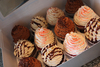 A Picture of product 967-323 Cupcake Insert, Fits in 14" x 10" Box, Holds Twelve 2-1/2" in diameter Cupcakes, 200/Case