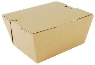 ChampPak™ Box. #1 Size. Kraft Paper. Recyclable.