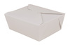 A Picture of product 964-215 ChampPak Retro Carry Out Box #8 - White Color, 300/Case