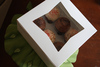 A Picture of product SCH-24053 SCT® Paperboard Window Bakery Boxes. 8 X 8 X 4 in. White. 150/case.