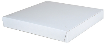 Southern Champion Tray 1-Piece Paperboard Pizza Box with Lock Corners. 14 X 14 X 1 7/8 in. White. 100 boxes/case.