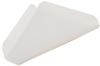 A Picture of product SCT-1480 Pizza Wedge Trays. 7 3/4 X 8-7/16 in. White. 500 count.