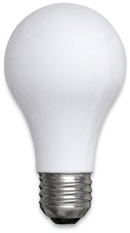 GE Classic LED Non-Dim A19 Light Bulb, Soft White, 8 W, 4/Pack