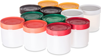 Store 'N Pours, Stor N' Pour® Pint Backup Assorted Color Caps 16 oz - Assorted, 12 Each/Case.