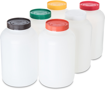 Store 'N Pours, Stor N' Pour® Gallon Back Up Assorted Color Caps - Assorted, 6 Each/Case.