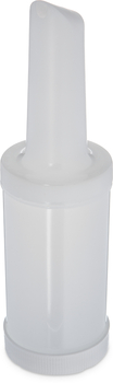 Store 'N Pours - Combo Packs, PourPlus™ Store 'N Pour® Quart Complete 32 oz, 3.5" - White, 12 Each/Case.