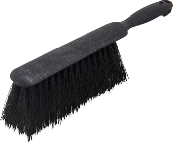 Counter Bench Brushes Natural & Synthetic, Flo-Pac® Counter/Bench Brush With Polypropylene Bristles 8" - Black, 12 Each/Case.