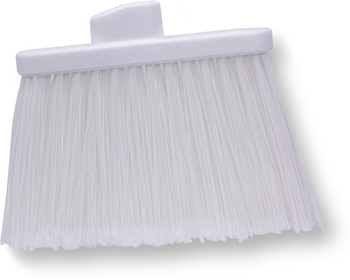 Sparta Duo-Sweep Flagged Color-Coded Angle Brooms, Head Only. White. 12 each/case.