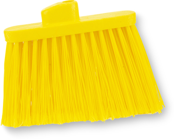 Sparta Duo-Sweep Flagged Color-Coded Angle Brooms, Head Only. Yellow. 12 each/case.