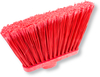 A Picture of product CFS-36867EC05 Sparta Duo-Sweep Flagged Color-Coded Angle Brooms, Head Only. Red. 12 each/case.