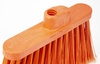 A Picture of product CFS-36867EC24 Sparta Duo-Sweep Flagged Color-Coded Angle Brooms, Head Only. Orange. 12 each/case.