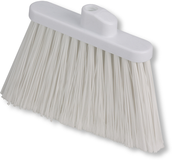 Sparta Duo-Sweep® Angle Brooms, Flagged Bristle with Handle. 56 in. White. 12 each/case.