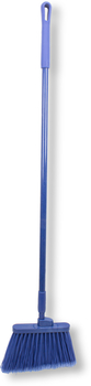 Sparta Duo-Sweep® Angle Brooms, Flagged Bristle with Handle. 56 in. Blue. 12 each/case.