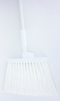 Sparta Duo-Sweep® Angle Brooms, Unflagged Bristle with Handle. 56 in. White. 12 each/case.