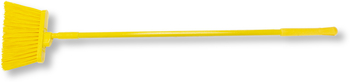 Sparta Duo-Sweep® Angle Brooms, Unflagged Bristle with Handle. 56 in. Yellow. 12 each/case.