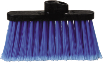 Duo-Sweep® Flagged Light Industrial Broom, Head Only. Blue. 12 each/case.