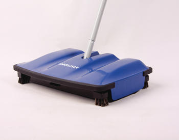 Duo-Sweeper Floor Sweeper. 12 in. Blue. 4 each/case.