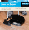A Picture of product CFS-36141603 DuraPan™ Upright Dust Pan & Broom. 36.00 X 11.80 X 41.00 in. Black. 4 each/case.