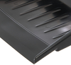 A Picture of product CFS-36143703 Dust Pans Plastic, Flo-Pac® Flexible Plastic Dustpan 12" x 8" - Black, 24 Each/Case.