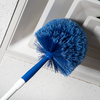 A Picture of product CFS-36340414 Flo-Pac® Round Duster With Soft Flagged PVC Bristles. Blue. 12/case.