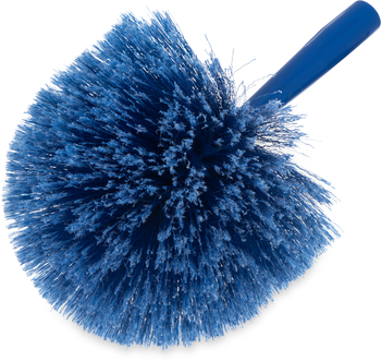 Flo-Pac® Round Duster With Soft Flagged PVC Bristles. Blue. 12/case.