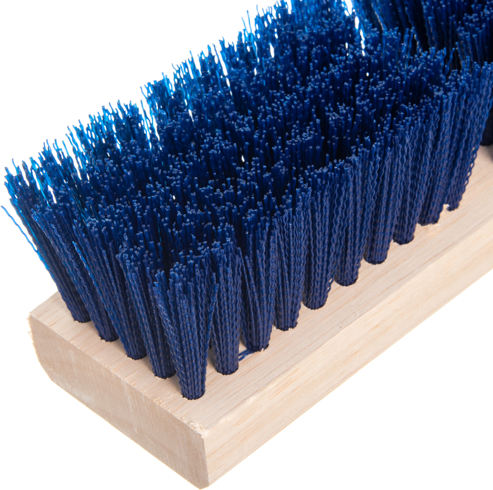 Carlisle Sanitary Maintenance Products 36193P14 Floor Deck & Baseboard  Scrub Brushes, Flo-Pac® 10 Polypropylene Deck Scrub 10 - Blue, 12  Each/Case.