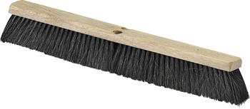 Floor Sweeps Fine / Medium Sweeping, Flo-Pac® Horsehair Blend Sweep 24" - Black, 12 Each/Case.