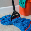 A Picture of product CFS-3696800 Flo-Pac® Vinyl Coated Metal Mop Handles with Plastic Heads. 60 in.