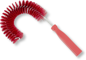 Sparta® Spectrum® Color Code Clean-In-Place Hook Brushes. 11 1/2 in. Red. 12 each/case.