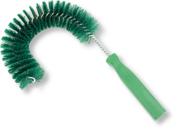 Sparta® Spectrum® Color Code Clean-In-Place Hook Brushes. 11 1/2 in. Green. 12 each/case.