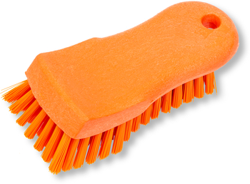 Sparta Spectrum Hand Scrub Brushes. 6 in. Orange. 6 each/case.