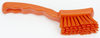 A Picture of product CFS-41395EC24 Sparta® Spectrum Detail Scrub Brush. 7 in. Orange. 6 each/case.