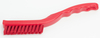 A Picture of product CFS-42022EC05 Sparta® Spectrum Narrow Detail Scrub Brush. 9 in. Red. 6 each/case.