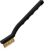 A Picture of product CFS-4127000 Toothbrush Style Utility Brushes, Flo-Pac® Utility Brush with Brass Bristles 7" Long, 12 Each/Case.