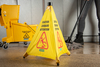 A Picture of product CFS-3694204 Wet Floor Signs, Pop-Up Caution Cone 20" - Yellow, 12 Each/Case.