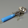 A Picture of product CFS-60300-16 Stainless Steel Disher Scoops. #16 Size. 2.75 oz. Blue. 12 each/case.