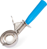 A Picture of product CFS-60300-16 Stainless Steel Disher Scoops. #16 Size. 2.75 oz. Blue. 12 each/case.