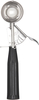 A Picture of product CFS-60300-30 Stainless Steel Disher Scoops. #30 Size. 1.3 oz. Black. 12 each/case.