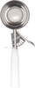 A Picture of product CFS-60300-6 Stainless Steel Disher Scoops. #6 Size. 4.7 oz. White. 12 each/case.