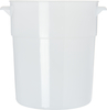 A Picture of product CFS-035002 Bains Marie - Polyethylene, Polyethylene Bain Marie Food Storage Container 3.5 qt - White, 12 Each/Case.