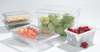 A Picture of product CFS-1062207 StorPlus™ Polycarbonate Food Storage Containers. 12.5 gal. 18 X 26 X 9 in. Clear. 4 each/case.