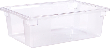 StorPlus™ Polycarbonate Food Storage Containers. 12.5 gal. 18 X 26 X 9 in. Clear. 4 each/case.