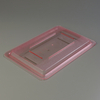 A Picture of product CFS-10617C05 StorPlus™ Color-Coded Polycarbonate Food Storage Container Lids. 18 X 12 in. Red. 6 each/case.