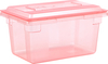 A Picture of product CFS-10617C05 StorPlus™ Color-Coded Polycarbonate Food Storage Container Lids. 18 X 12 in. Red. 6 each/case.