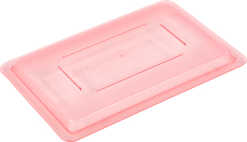 StorPlus™ Color-Coded Polycarbonate Food Storage Container Lids. 18 X 12 in. Red. 6 each/case.