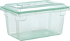 A Picture of product CFS-10617C09 StorPlus™ Color-Coded Polycarbonate Food Storage Container Lids. 18 X 12 in. Green. 6 each/case.