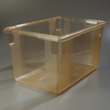 A Picture of product CFS-10624C22 StorPlus™ Color-Coded Polycarbonate Food Storage Containers. 21.5 gal. 18 X 26 X 15 in. Yellow. 3 each/case.